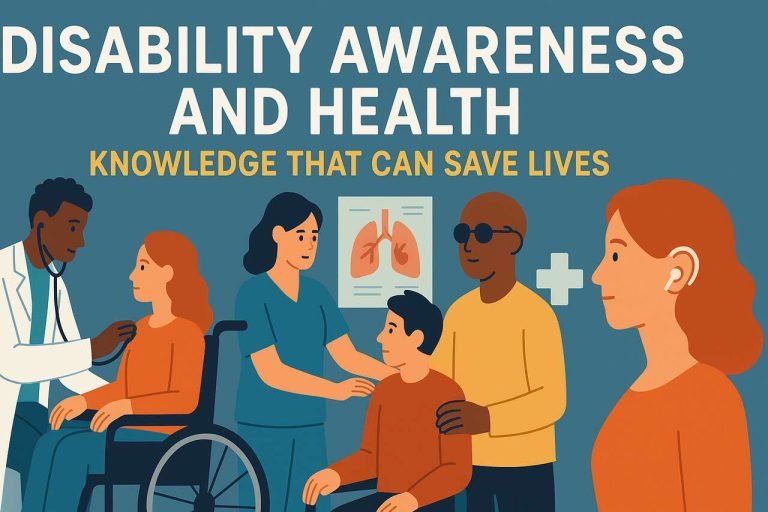 Disability, Awareness, and Health: Knowledge That Can Save Lives Inclusive healthcare for people with disabilities