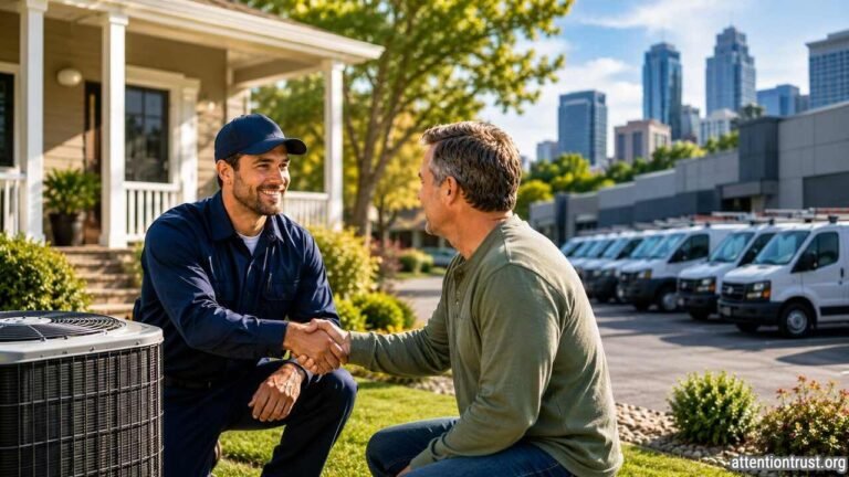 Local HVAC technician providing hometown service.
